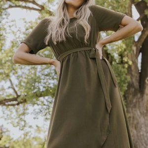 Roolee Wrap Maxi Dress